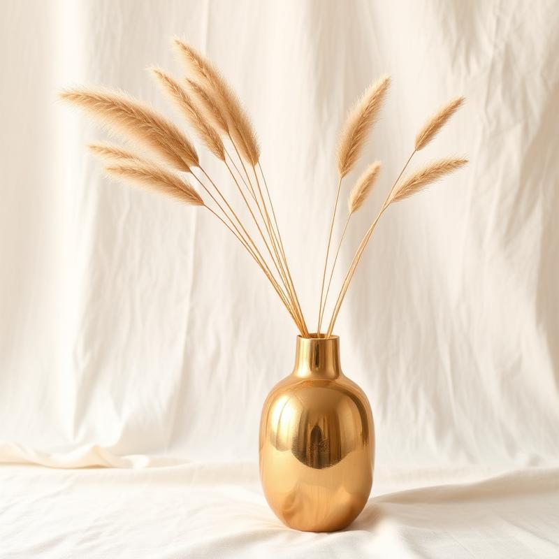 Brass Bloom Vase